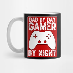 Dad By Day Gamer By Night Mug